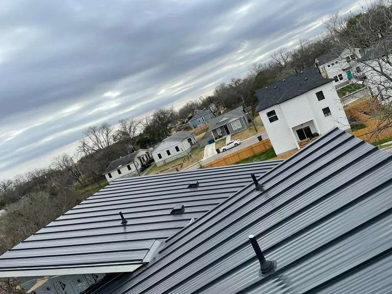 Standing seam metal roof panels with vents for Skylight Repair in Southwest Ranches